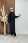 BTK LADY PANTOLONLU TAKIM 7224 SİYAH