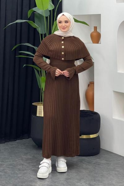 Kelebek Pelerinli Elbise