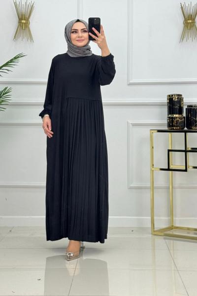 GONCA ELBİSE-SİYAH Siyah