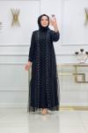 Hüma Abaya Siyah