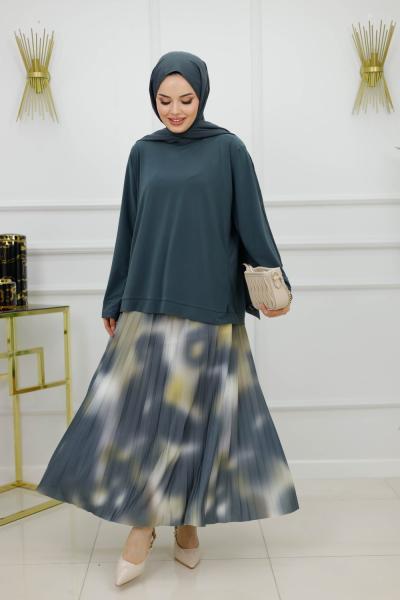 SENA ETEKLİ TAKIM Antrasit